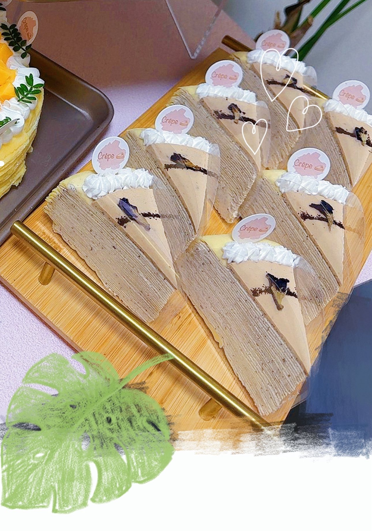 Crêpe 千層蛋糕冷藏定型